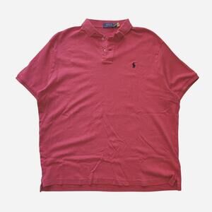 Ralph Lauren red/pink polo shirt